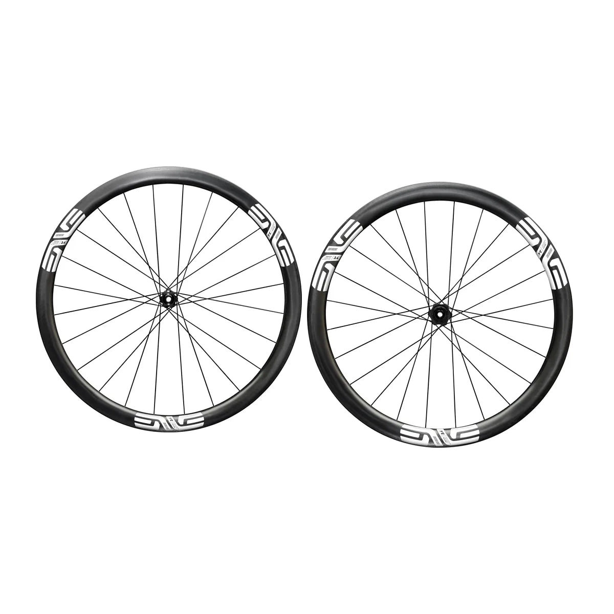ENVE SES 3.4 Disc Wheelset - White — complete front and rear wheels