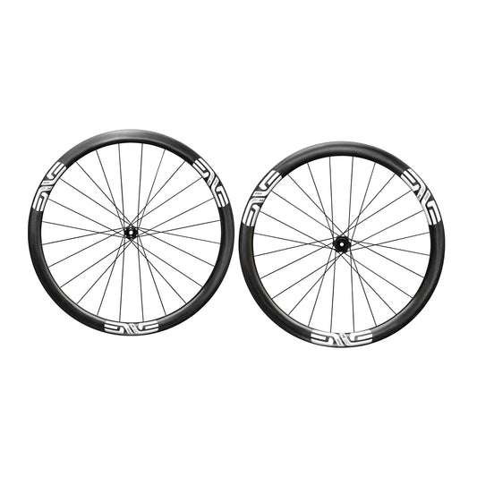 ENVE SES 3.4 Disc Wheelset - White — complete front and rear wheels
