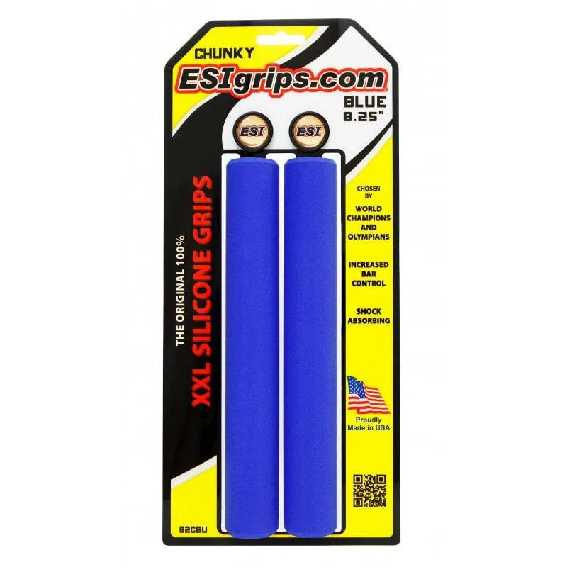 ESIGRIPS EXTRA CHUNKY Bike Handlebar Grips - BLUE XLCBU