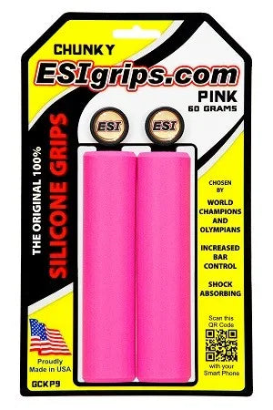 ESIGRIPS Silicone Grips Chunky - Pink
