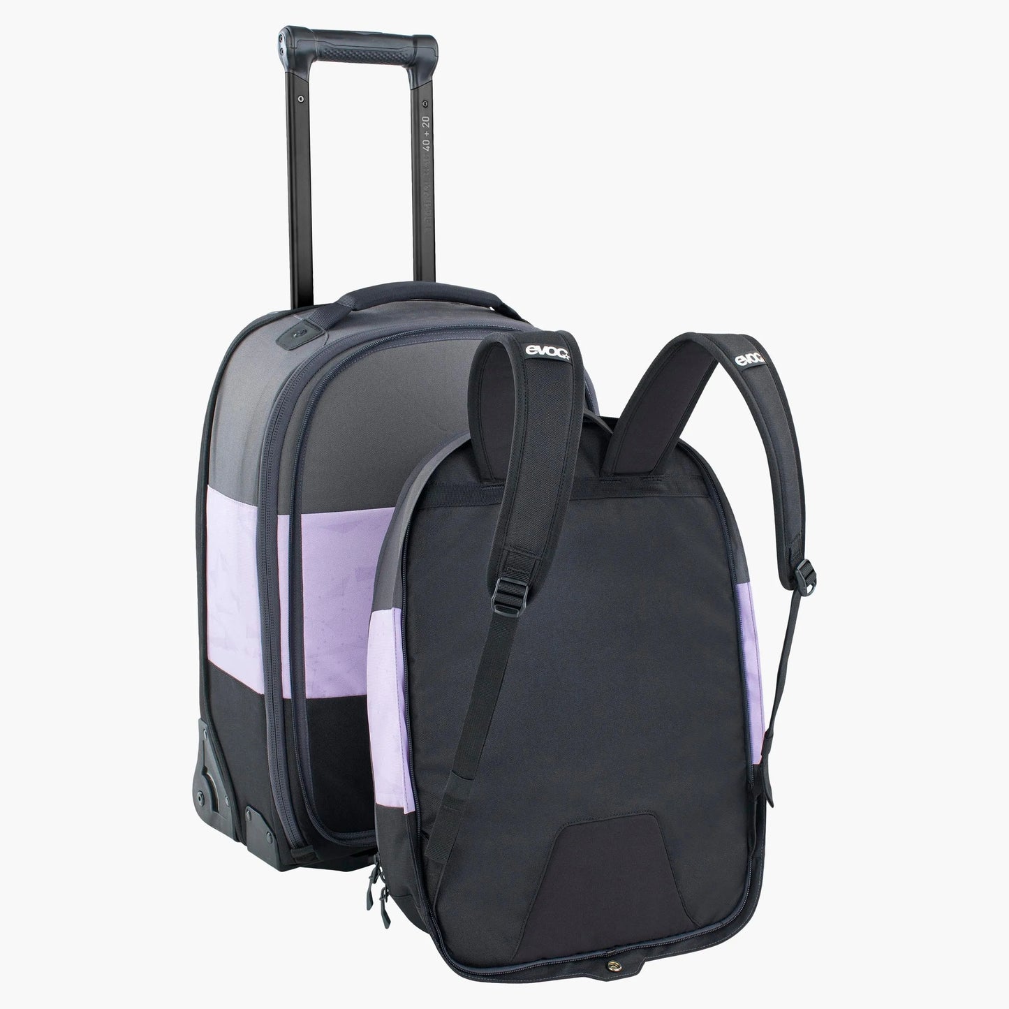 EVOC Terminal Bag 40 + 20 - Multicolour carbon grey/purple rose/black