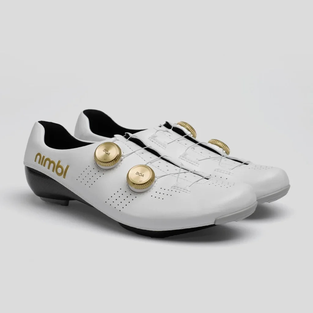 NIMBL Sabates ciclisme carretera Ultimate Exceed 2026 - Blanc/Gold