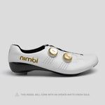 NIMBL Sabates ciclisme carretera Ultimate Exceed 2026 - Blanc/Gold