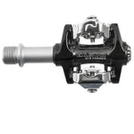 EXUSTAR MTB E PM215 2018 SHIMANO SPD COMPATIBLE / CRMO AXLE - BLACK