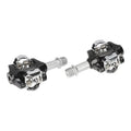 EXUSTAR MTB E PM215 2018 SHIMANO SPD COMPATIBLE / CRMO AXLE - BLACK