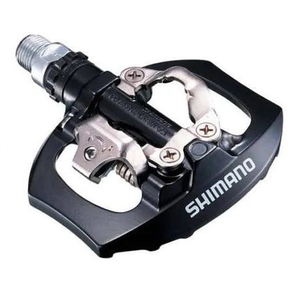 EXUSTAR MTB E PM215 2018 SHIMANO SPD COMPATIBLE / CRMO AXLE - BLACK