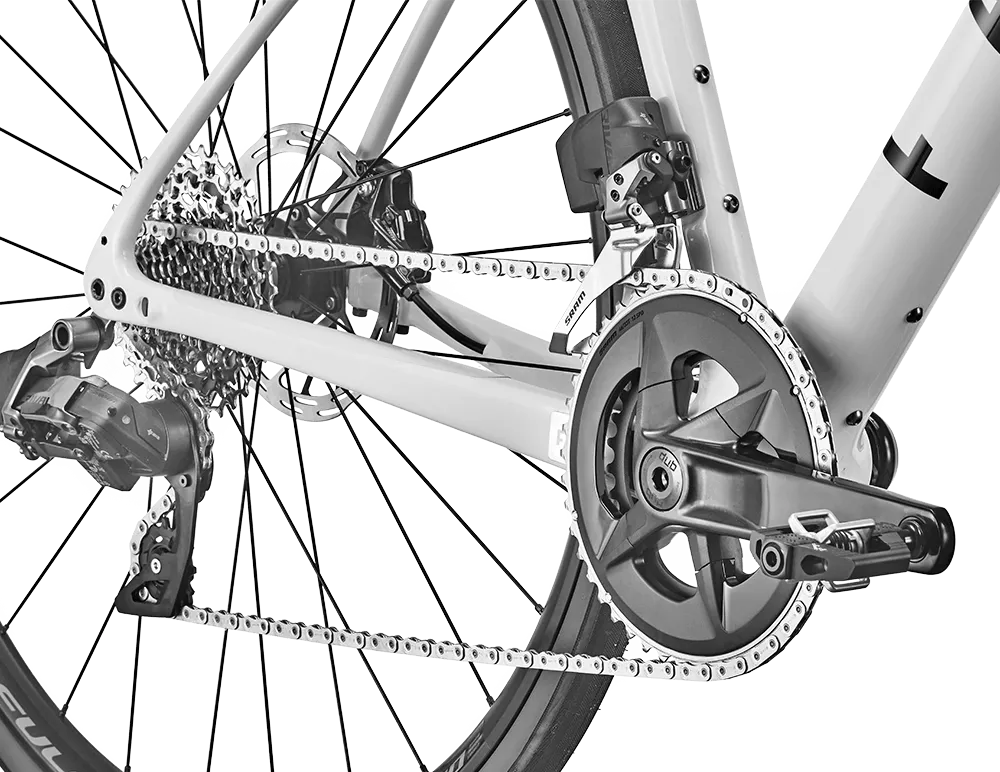 FARA F/All-Road Element SRAM Rival AXS Bike - Off White