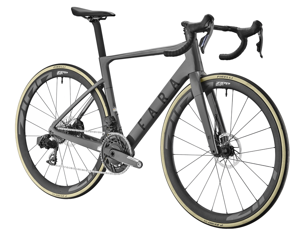 FARA F/Road Performance SRAM Force AXS E1 Road Bike - Fjell Grey