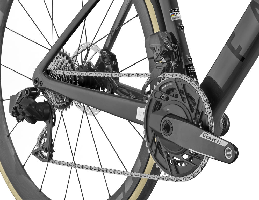 FARA F/Road Performance SRAM Force AXS E1 Road Bike - Fjell Grey