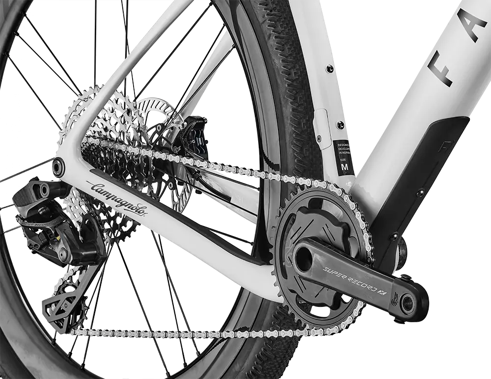 FARA Gr4 Campagnolo Super Record X Gravel Bike - White