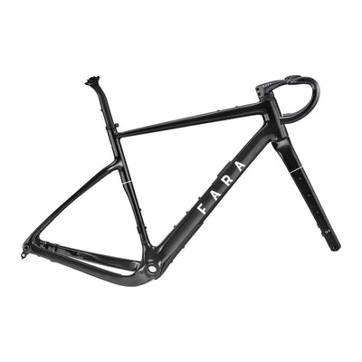 FARA Gr4 Gravel Frameset with Modular Cockpit - Racing Black