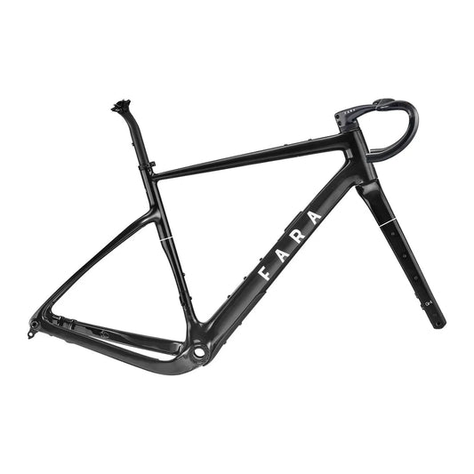 FARA Gr4 Gravel Frameset with Modular Cockpit - Racing Black