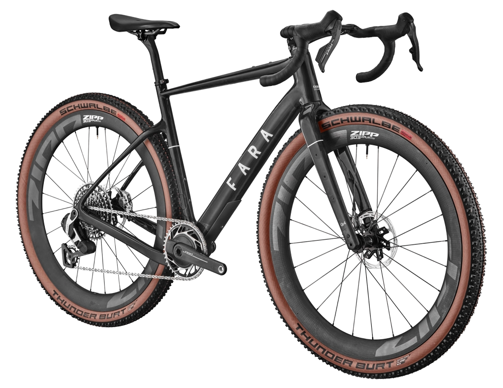 FARA Gr4 SRAM RED XPLR AXS E1 Gravel Bike - Shade