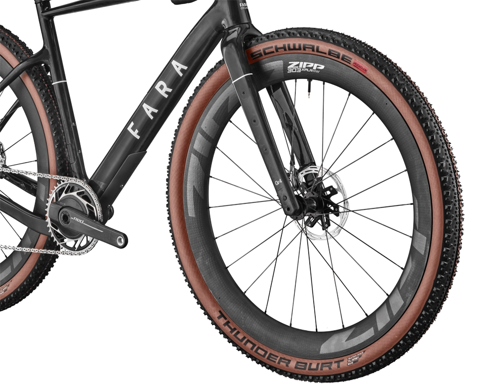 FARA Gr4 SRAM RED XPLR AXS E1 Gravel Bike - Shade