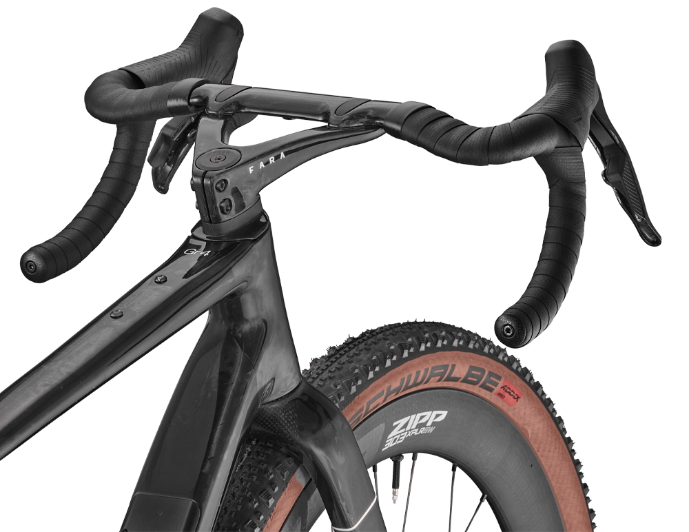 FARA Gr4 SRAM RED XPLR AXS E1 Gravel Bike - Shade