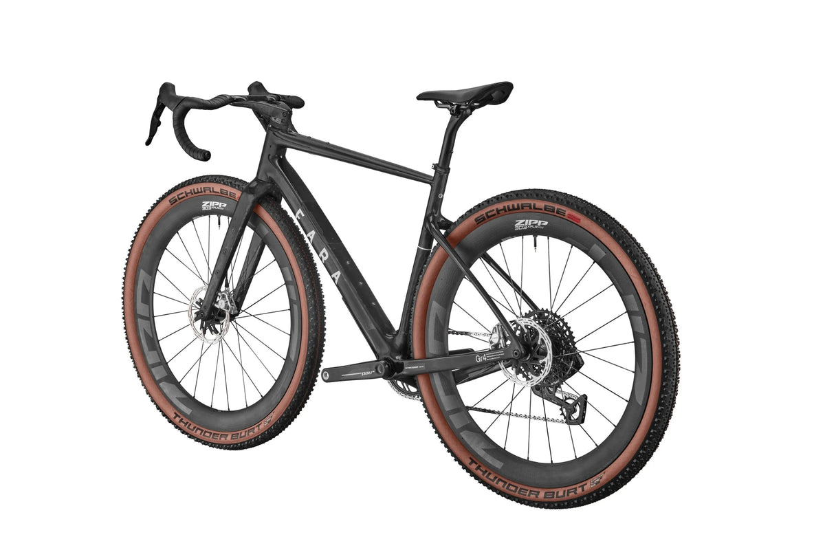 FARA Gr4 SRAM RED XPLR AXS E1 Gravel Bike - Sunrise