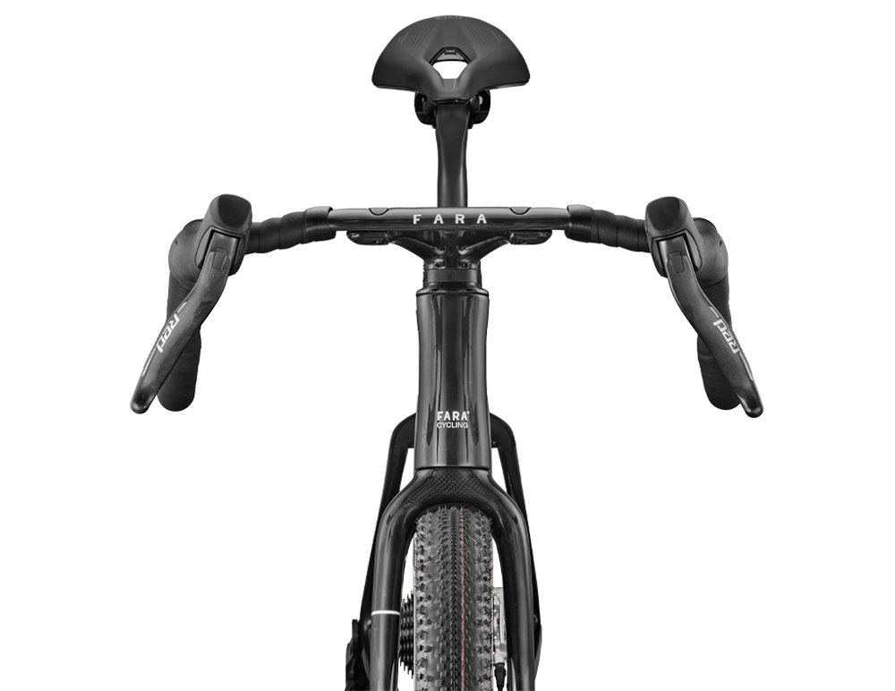 FARA Gr4 SRAM RED XPLR AXS E1 Gravel Bike - Translucent Black