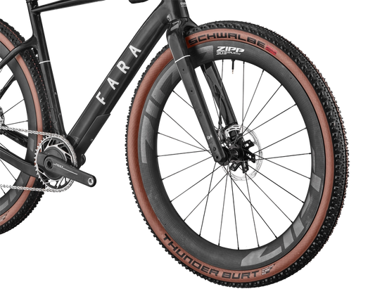 FARA Gr4 SRAM RED XPLR AXS E1 Gravel Bike - Translucent Black