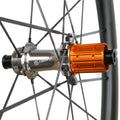 FARSPORTS 2026 EVO S 45 Wheelset Ceramic Speed Bearings - Carbon Black