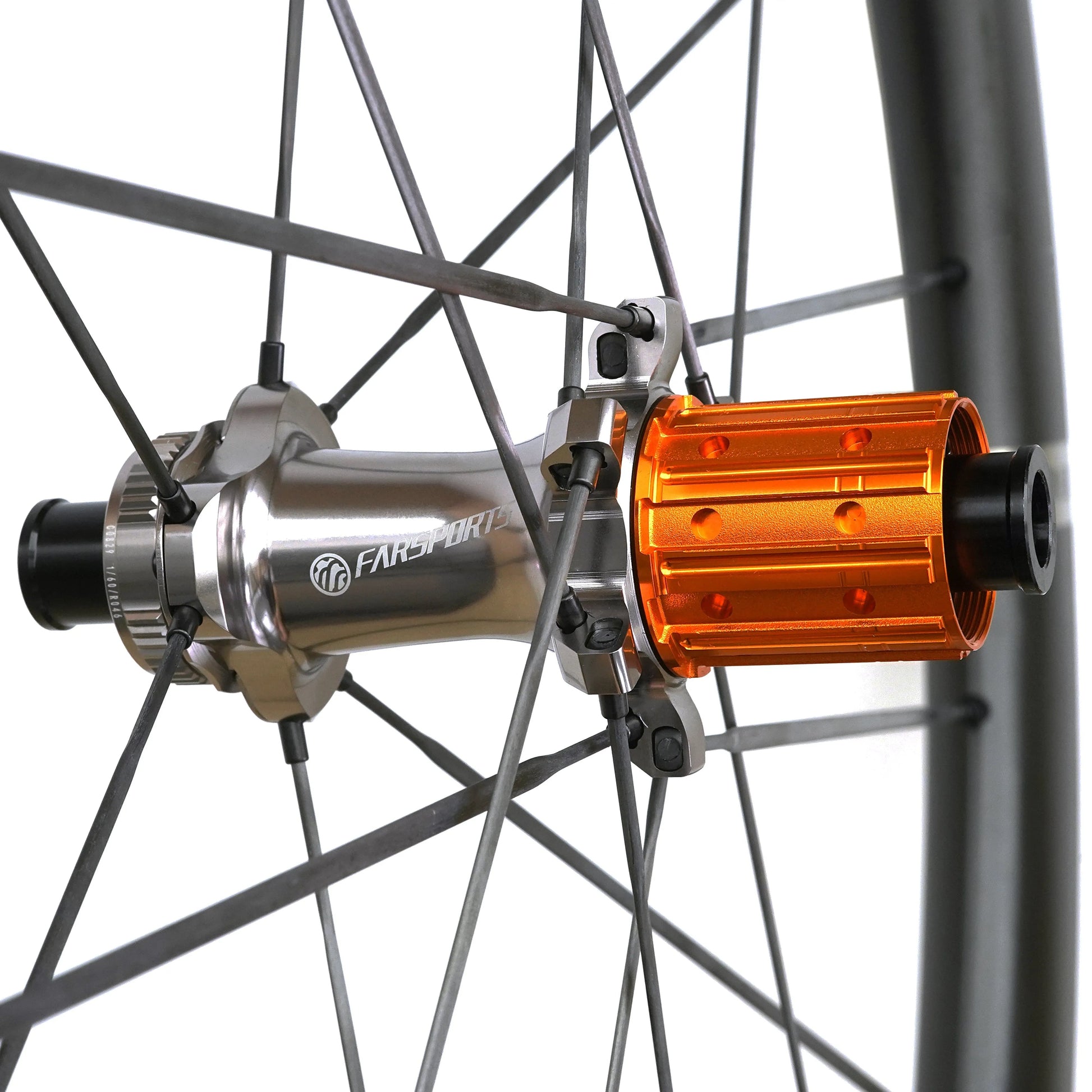 FARSPORTS 2026 EVO S 45 Wheelset Ceramic Speed Bearings - Carbon Black