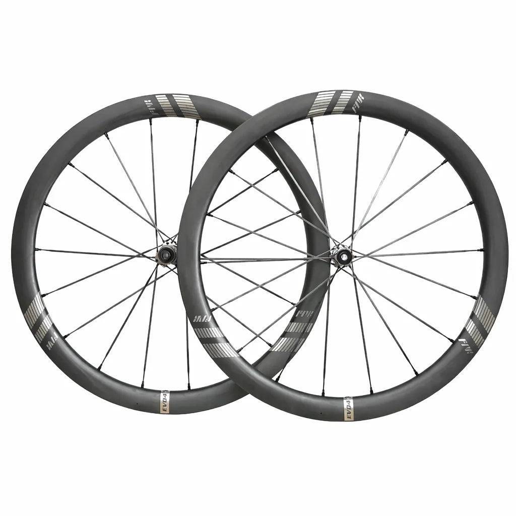 FARSPORTS 2026 EVO S 45 Wheelset Ceramic Speed Bearings - Carbon Black