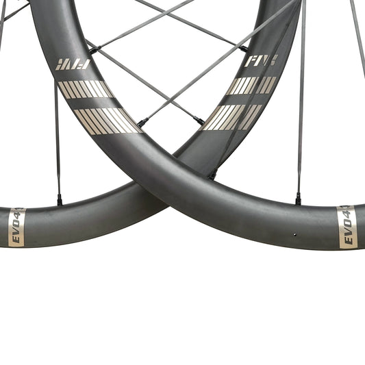 FARSPORTS 2026 EVO S 50 Wheelset Ceramic Speed Bearings - Carbon Black