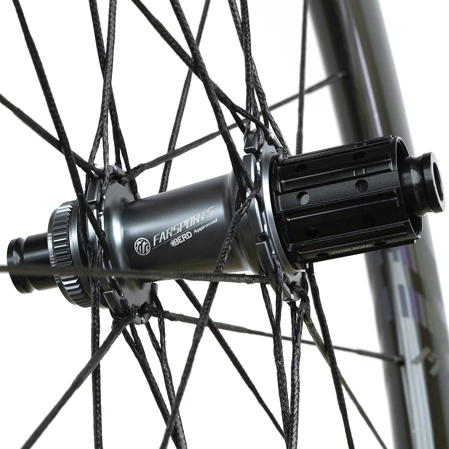 FARSPORTS 2026 Gravel X Series Wheelset Berd Polymer Spokes - Black