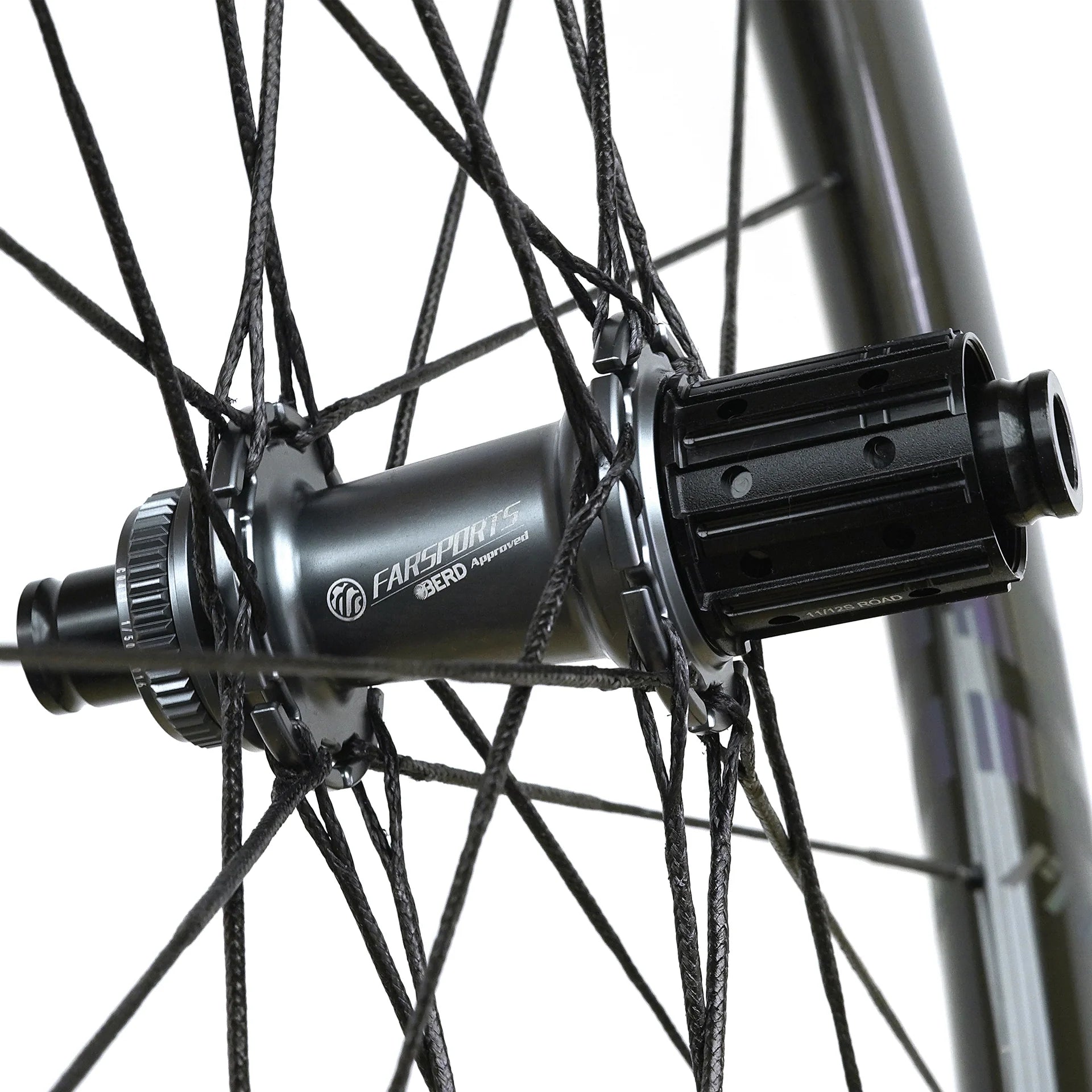 FARSPORTS 2026 Gravel X Series Wheelset Berd Polymer Spokes - Black