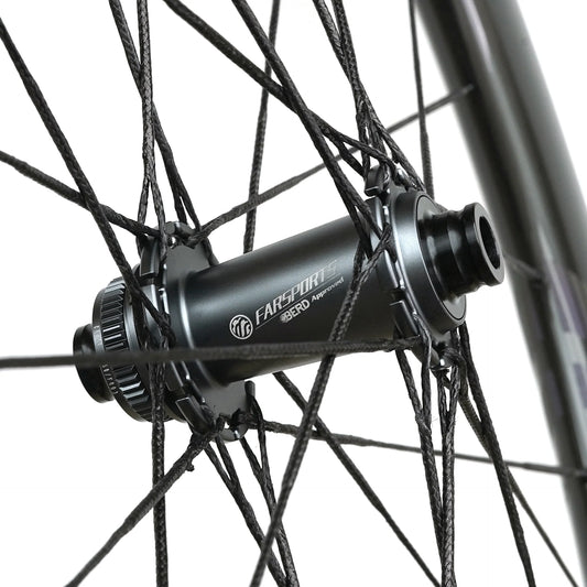 FARSPORTS 2026 Gravel X Series Wheelset Berd Polymer Spokes - Black
