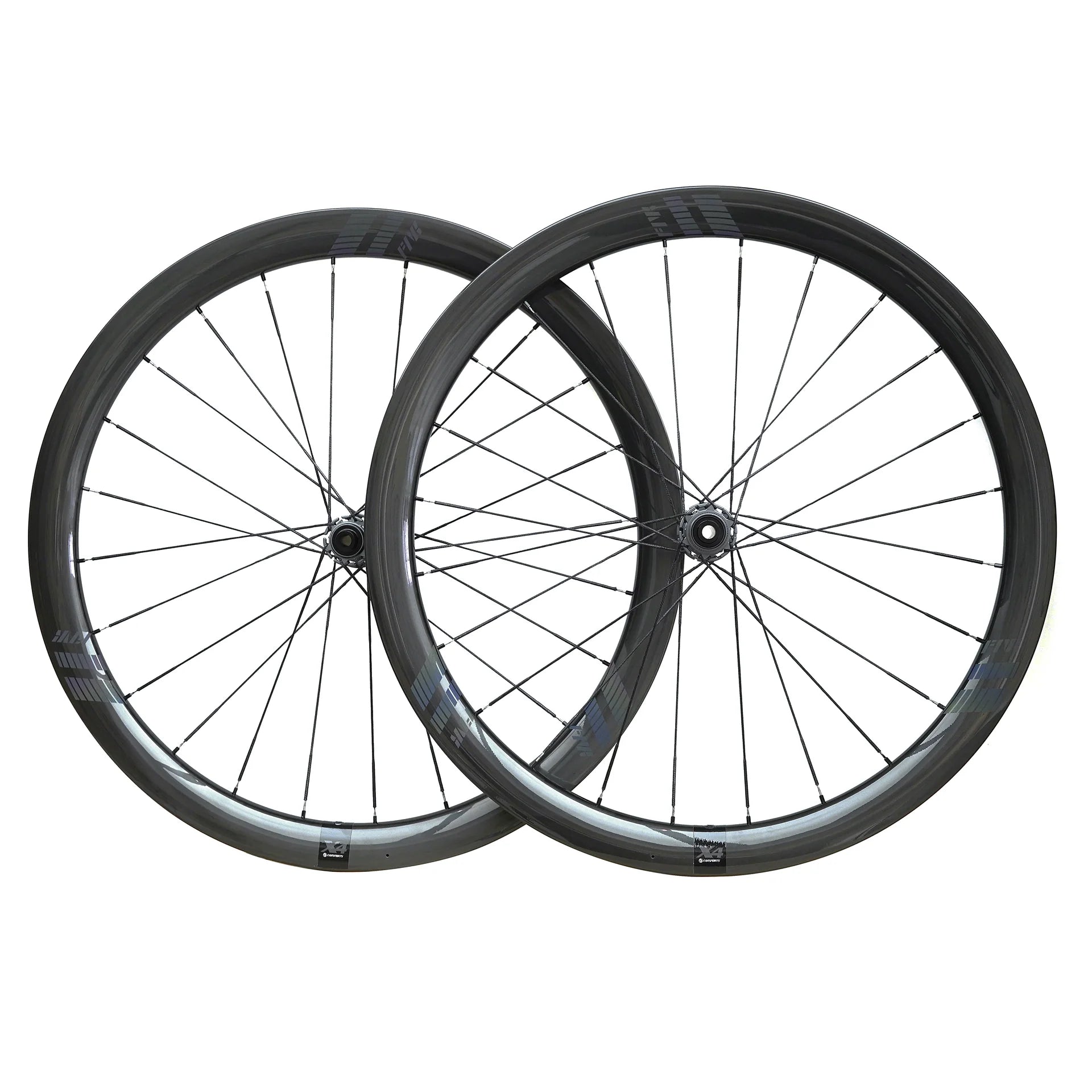 FARSPORTS 2026 Gravel X Series Wheelset Berd Polymer Spokes - Black