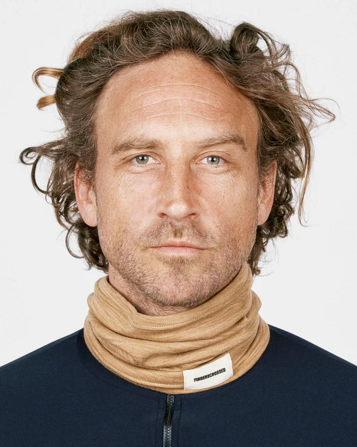 FINGERSCROSSED Neck Tube - Camel