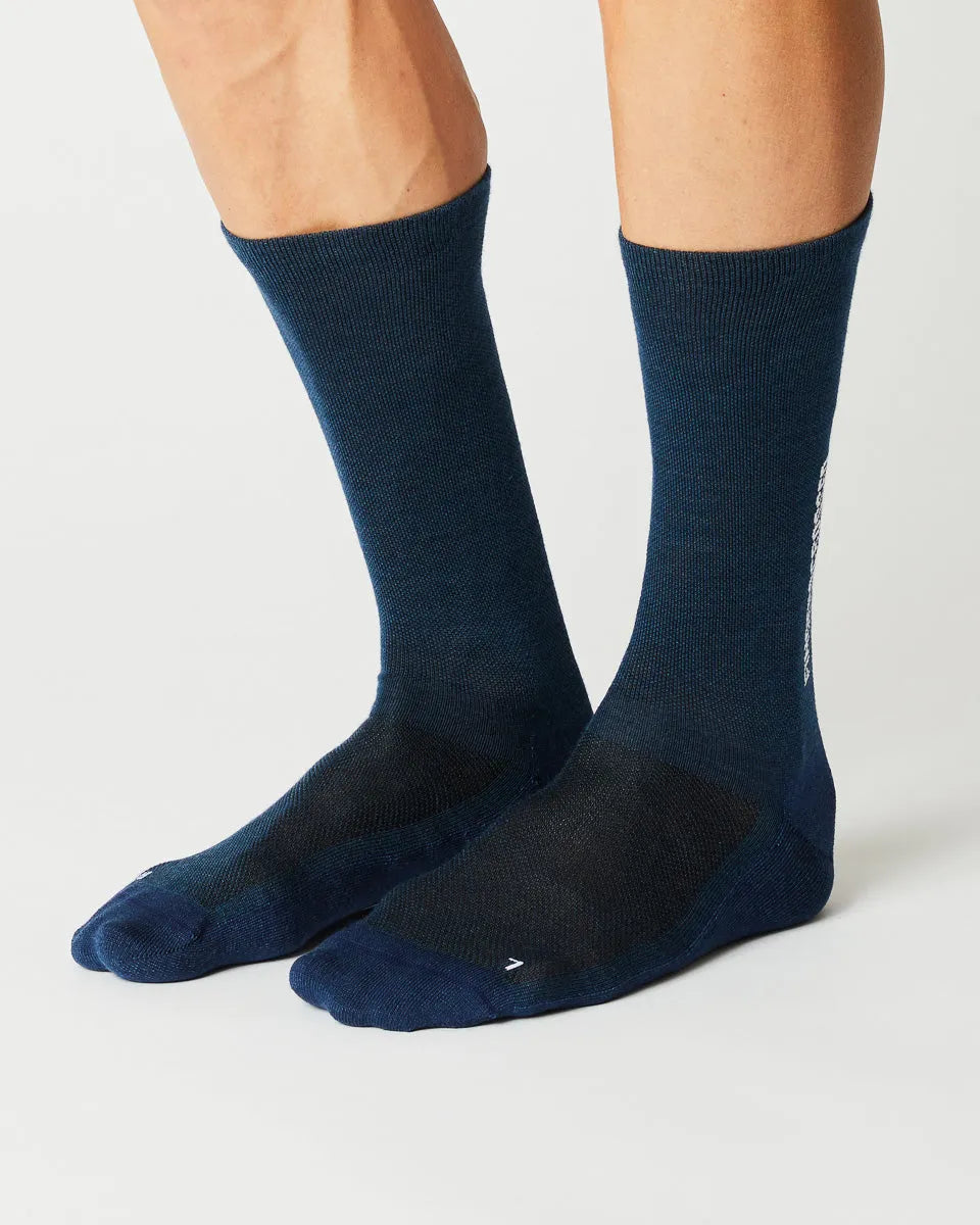 FINGERSCROSSED Socks Light Merino Silk - Blue