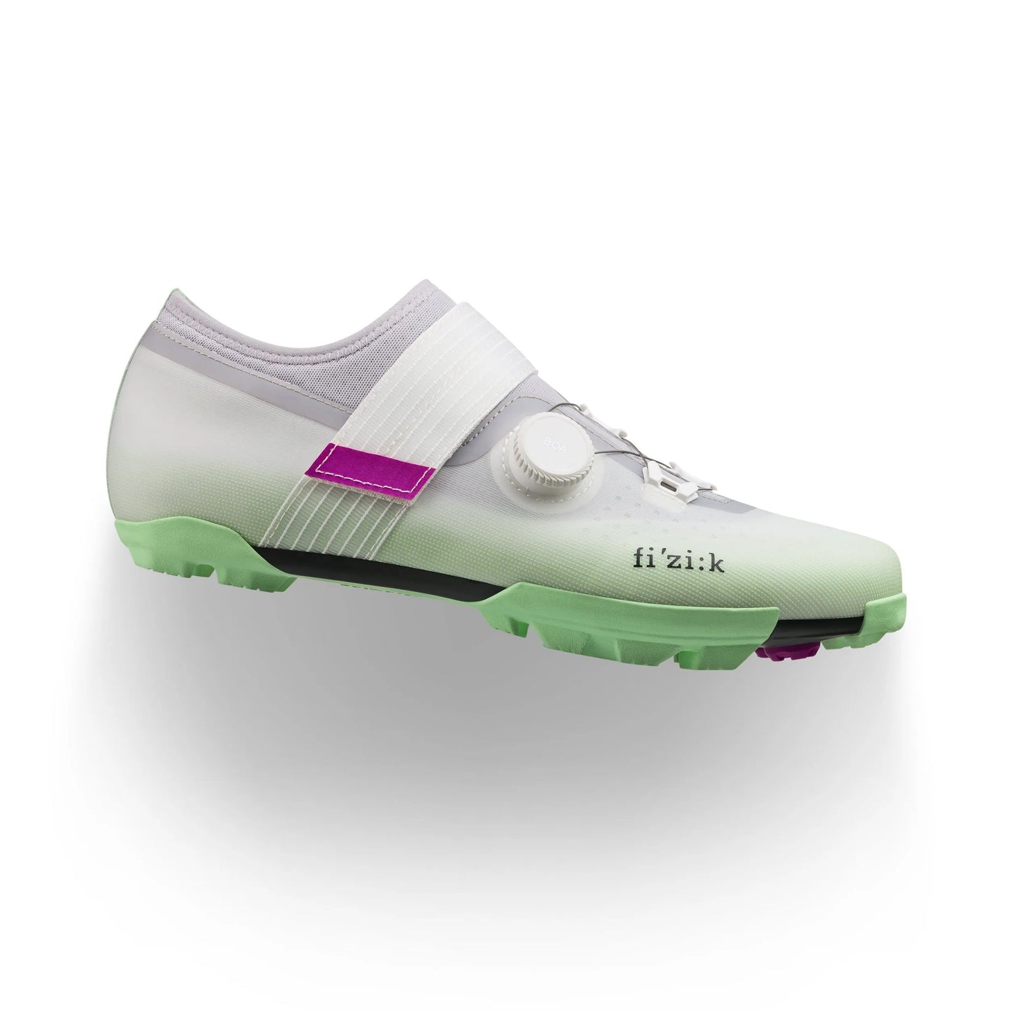 FIZIK Ferox 2 Carbon - Light Grey / Mint Green
