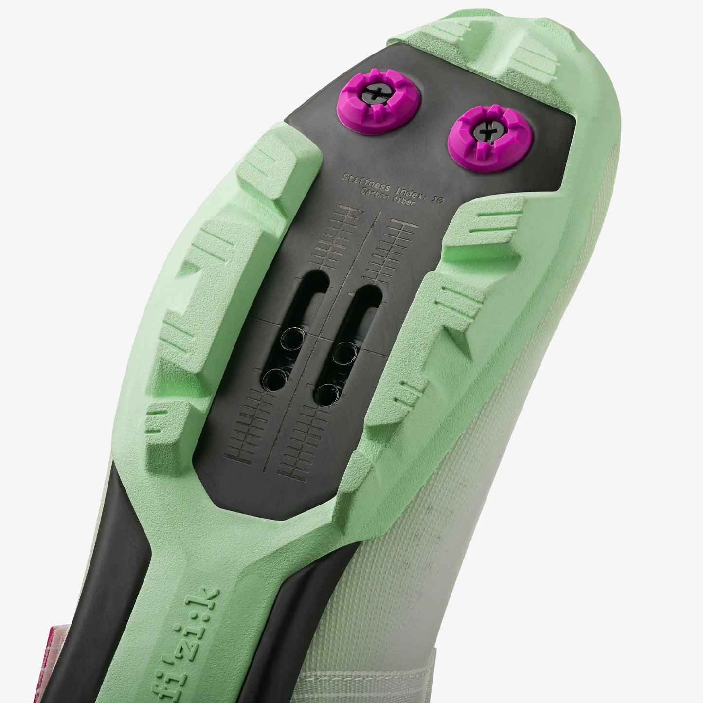 FIZIK Ferox 2 Carbon - Light Grey / Mint Green