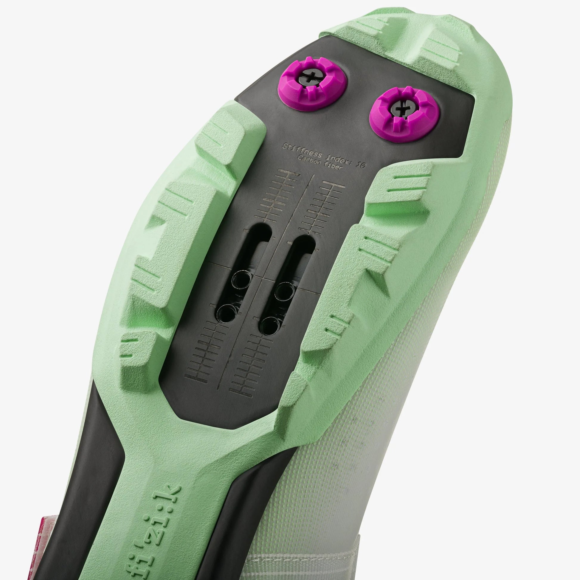 FIZIK Ferox 2 Carbon - Light Grey / Mint Green