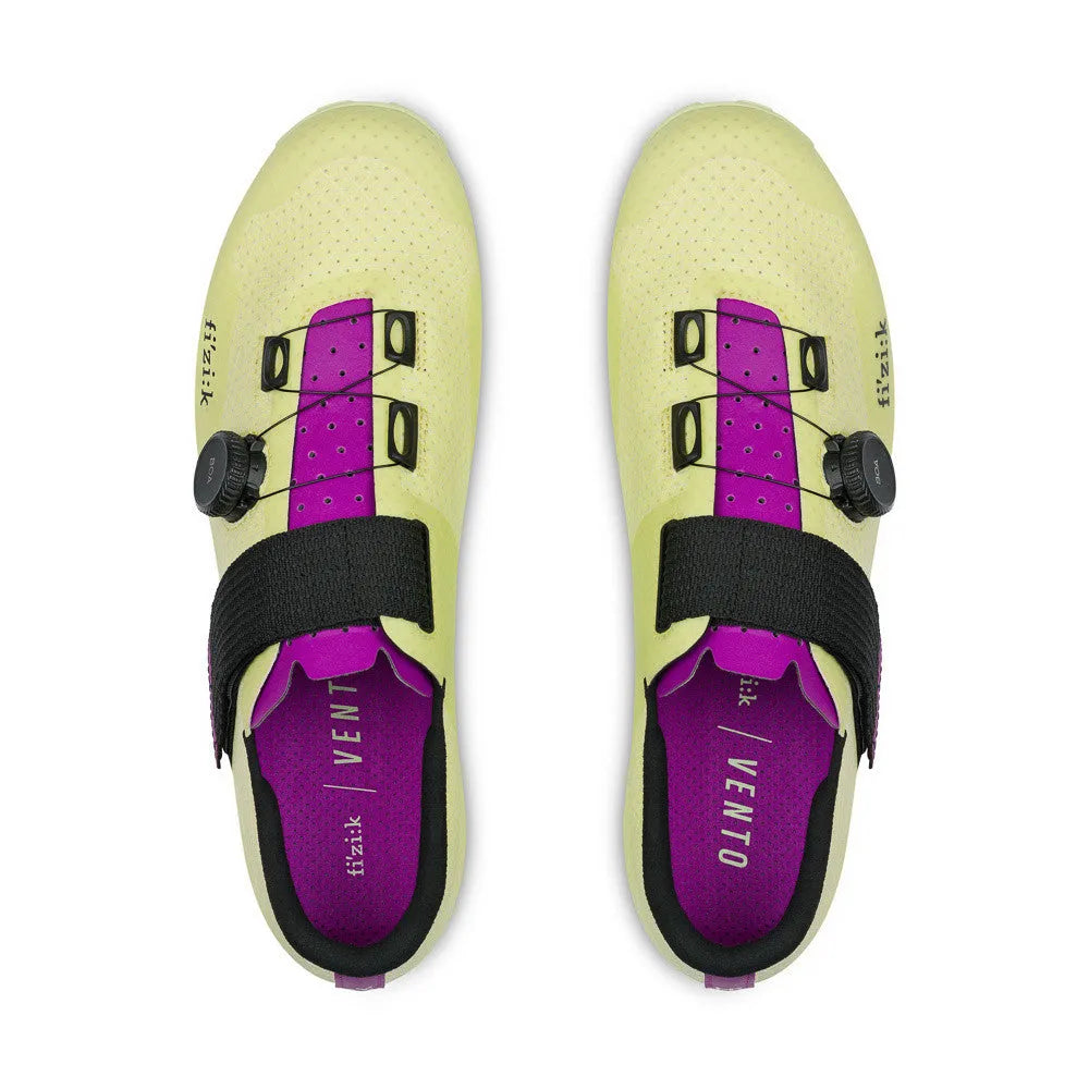 FIZIK Gravel MTB Cycling Shoes Vento Ferox Carbon - Lime/Purple