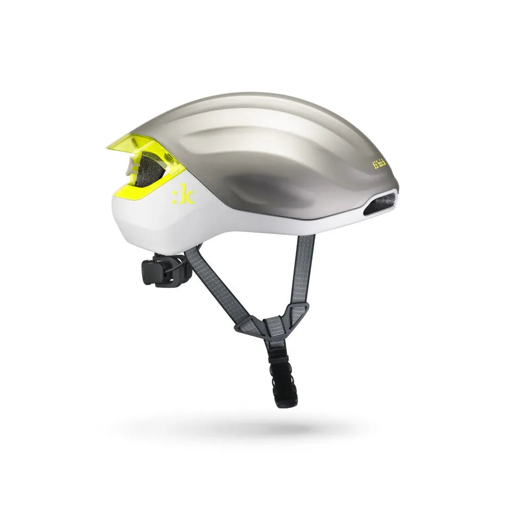 FIZIK Kudo Aero Cycling Helmet - Silver