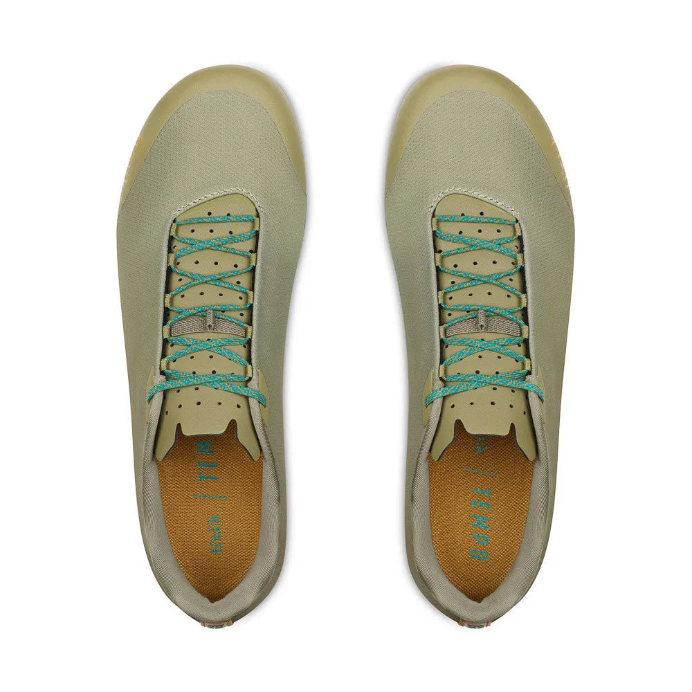 FIZIK TEMPO BEAT MTB/GRAVEL CYCLING SHOES - GREEN/DESERT