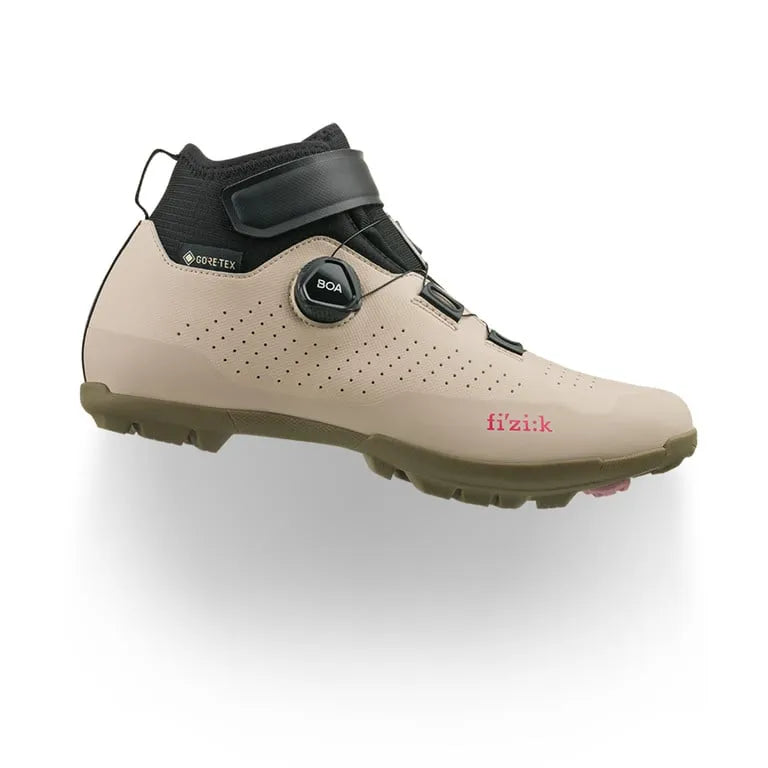 FIZIK TERRA ARTICA X5 GTX Gravel/MTB Cycling Shoes - DESERT/BLACK