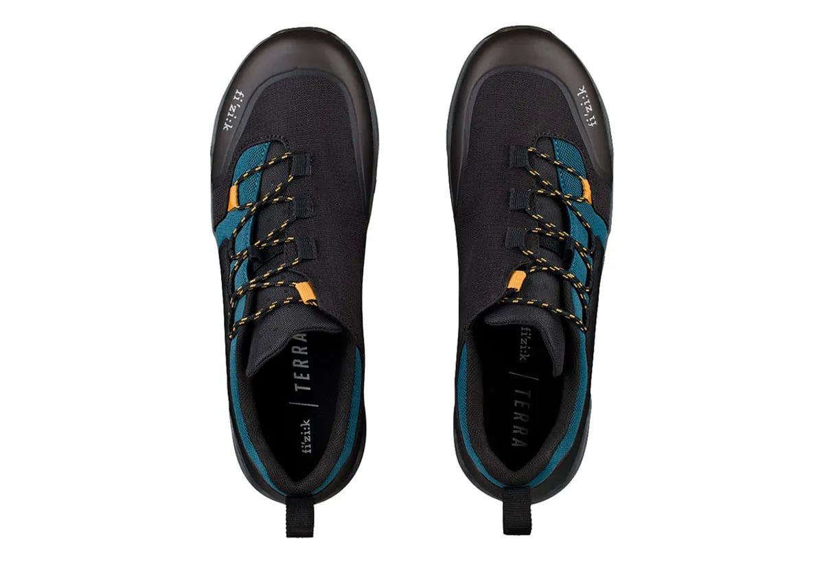 FIZIK TERRA ERGOLACE X2 Gravel/MTB Cycling Shoes - BLUE/BLACK