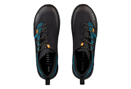 FIZIK TERRA ERGOLACE X2 Gravel/MTB Cycling Shoes - BLUE/BLACK