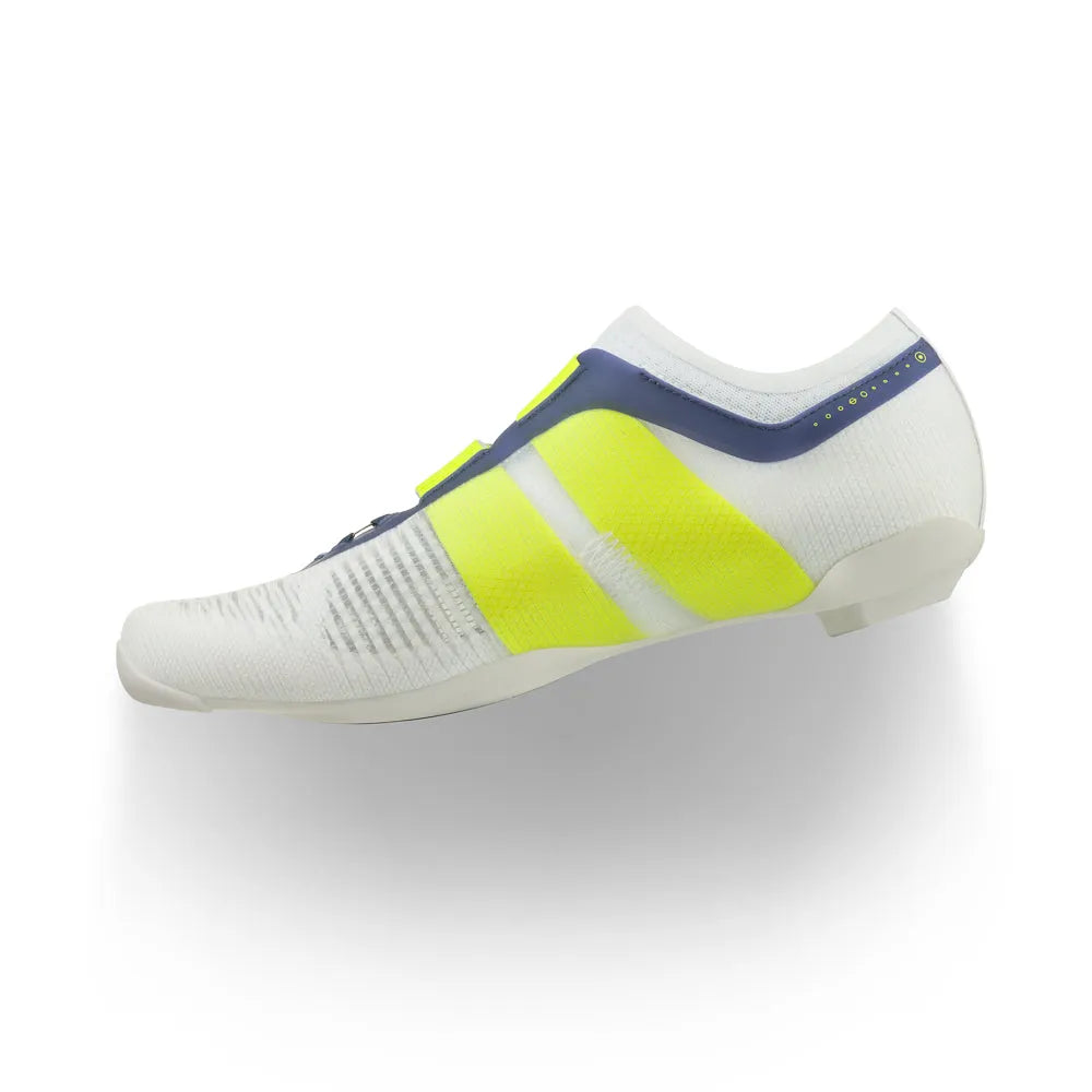 FIZIK Vento Vega Carbon Road Shoes - Yellow Fluo/White