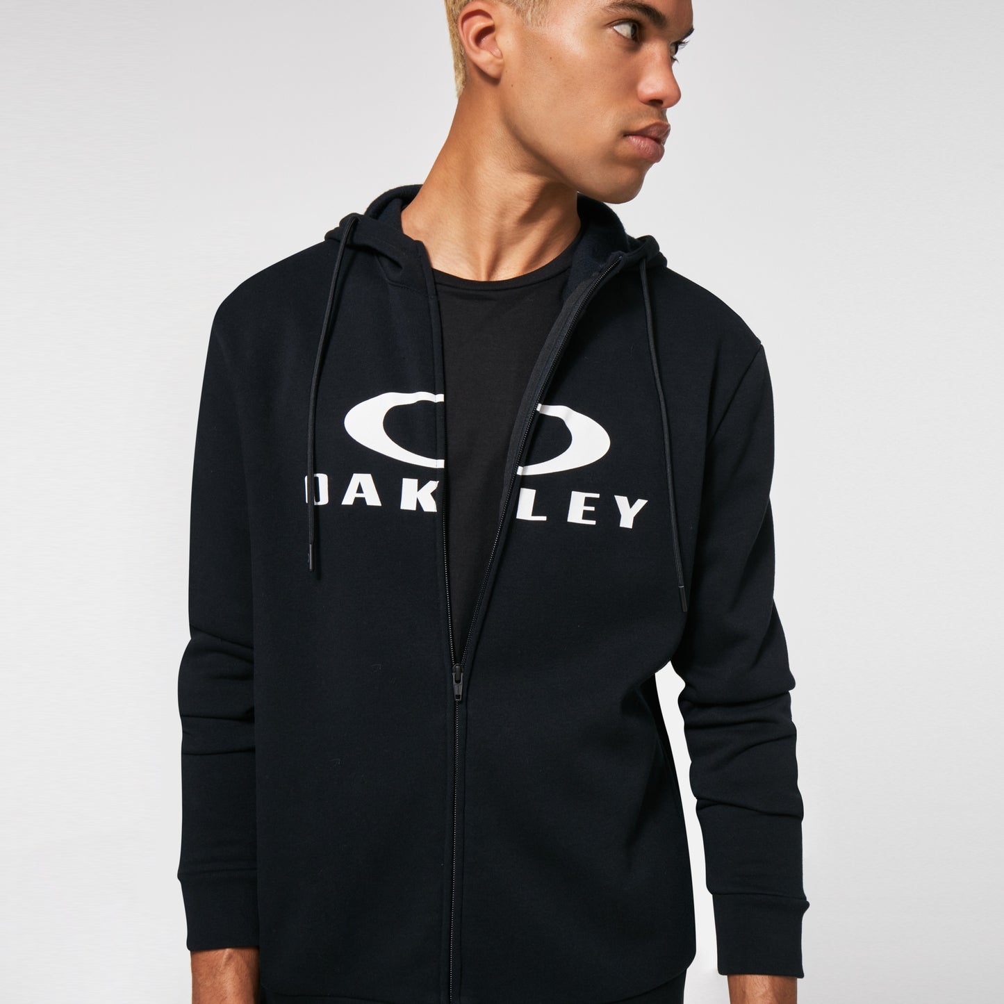 OAKLEY Bark Fz Hoodie 2.0 - Sort/Hvid