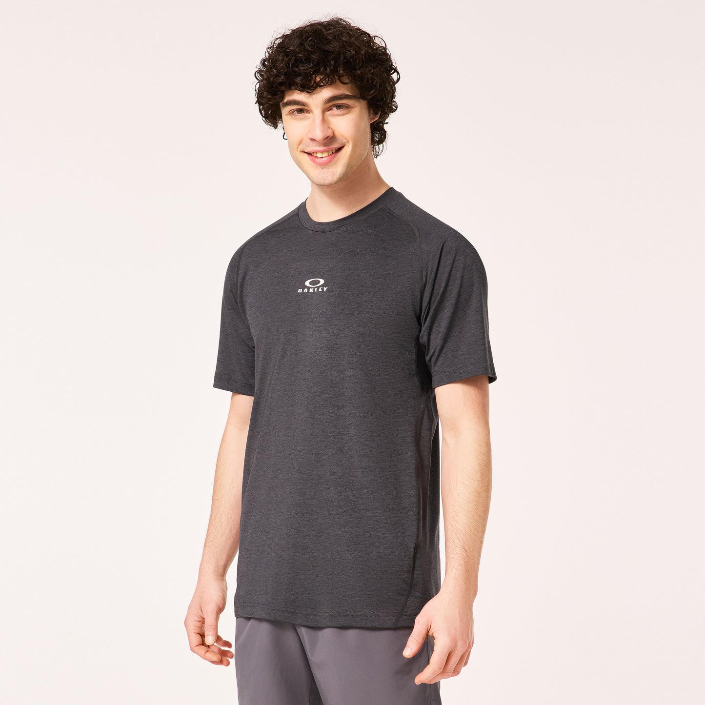 OAKLEY O Fit RC SS Tee - Black/Gray Heather
