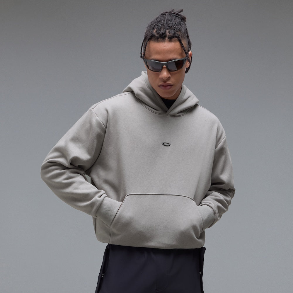OAKLEY Metal Rise Hoodie - Cement