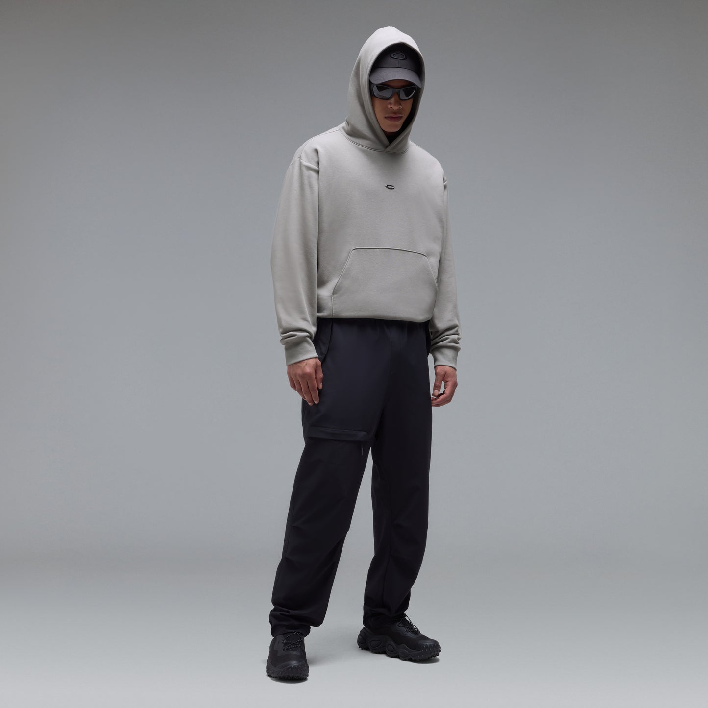 OAKLEY Metal Rise Hoodie - Cement