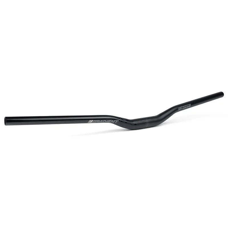 FSA GRADIENT RISER HANDLEBAR 800 mm 35, 25 mm RISE, ALUMINUM, BLACK