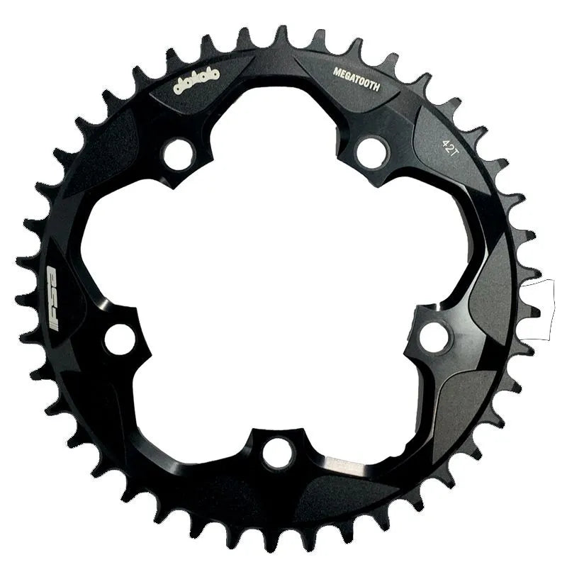 FSA Super Megatooth Alloy Road Chainring 110BCD 5 Bolts 40D - Black