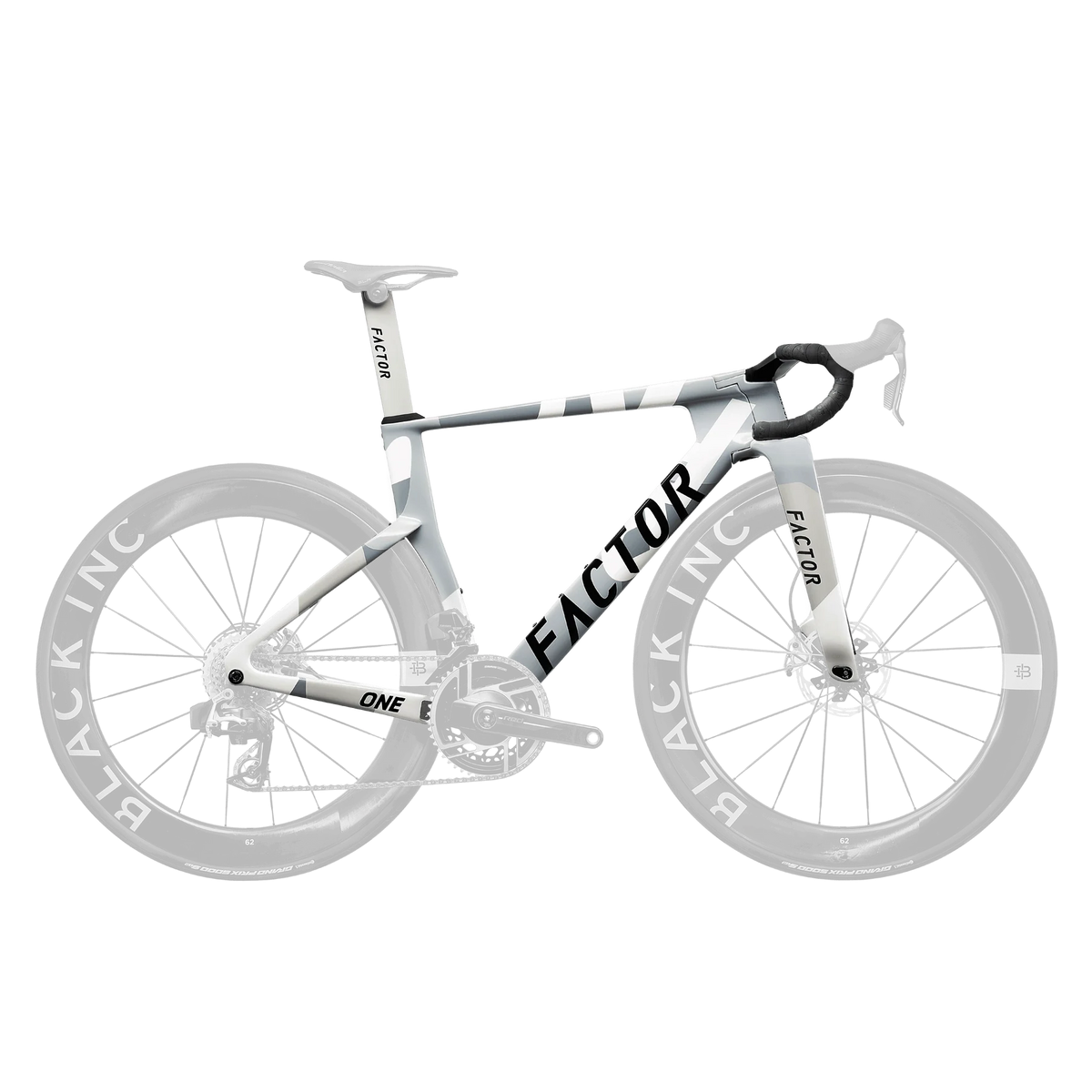 rennrad frameset Factor One Premium Package Rahmenset - Nimbus Grey | Velodrom Cycling Store Bender Type:Three String Fahrrad Wandhalterung: Die 10 AEG Internal