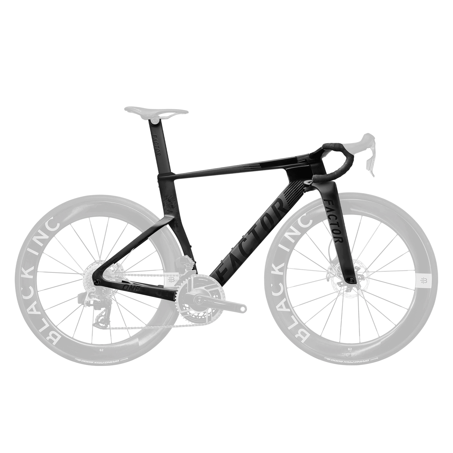 Factor One Premium Package Road Frameset - Onyx Black